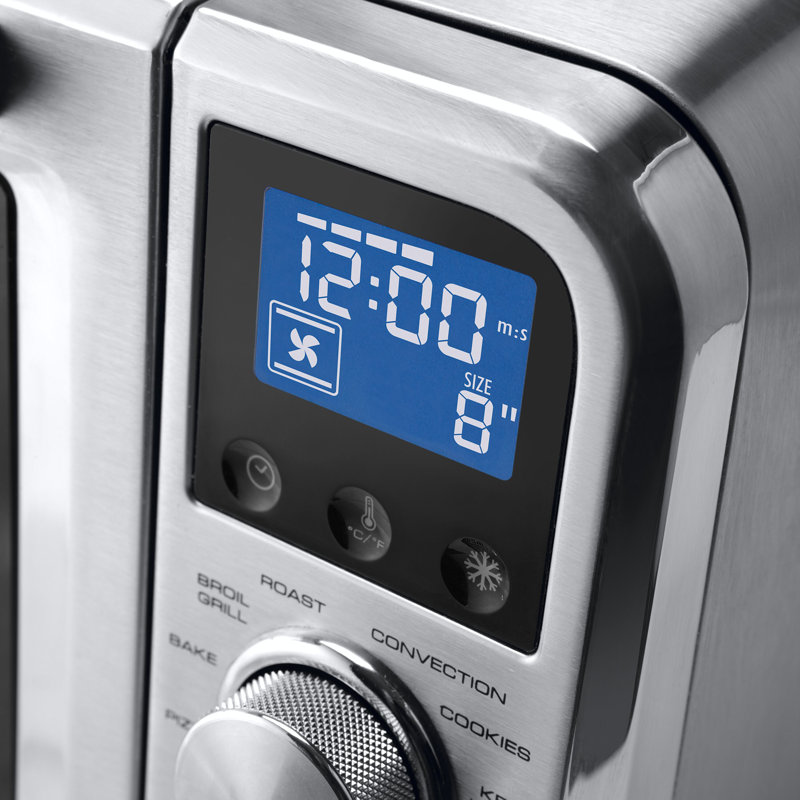 De'Longhi Small Convection Toaster Oven For Countertop With internal light And 9 Preset